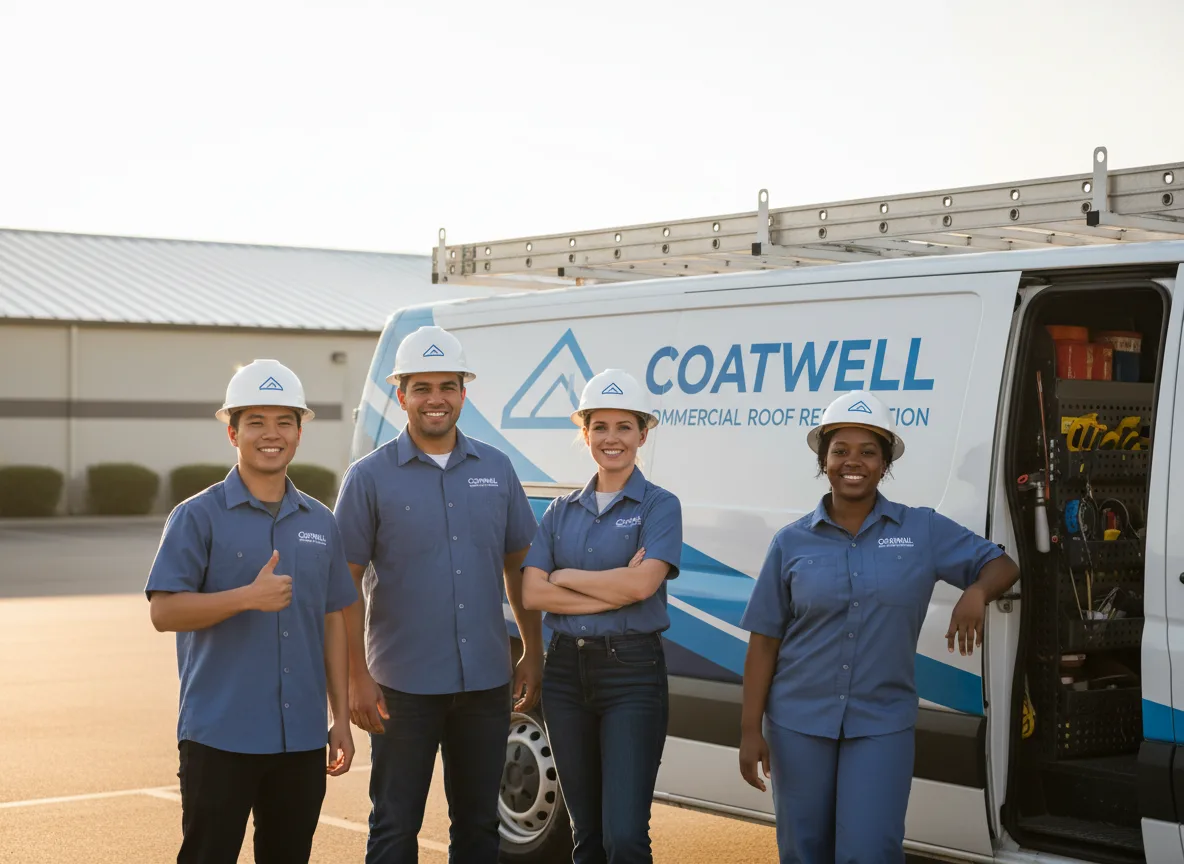 Commercial roof coating company in Everett, PA
